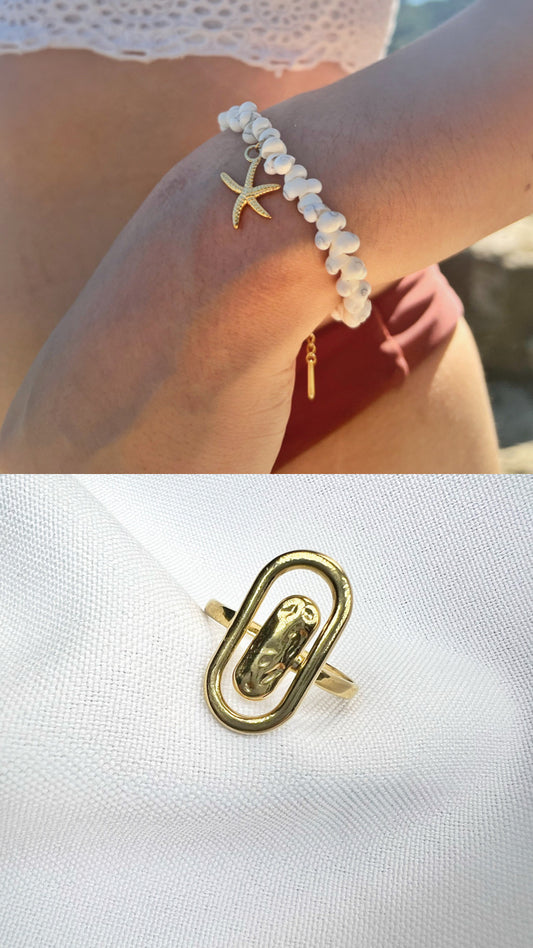 Conjunto Anel + Pulseira