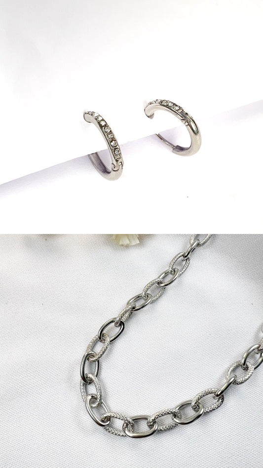 Conjunto Brincos + Colar